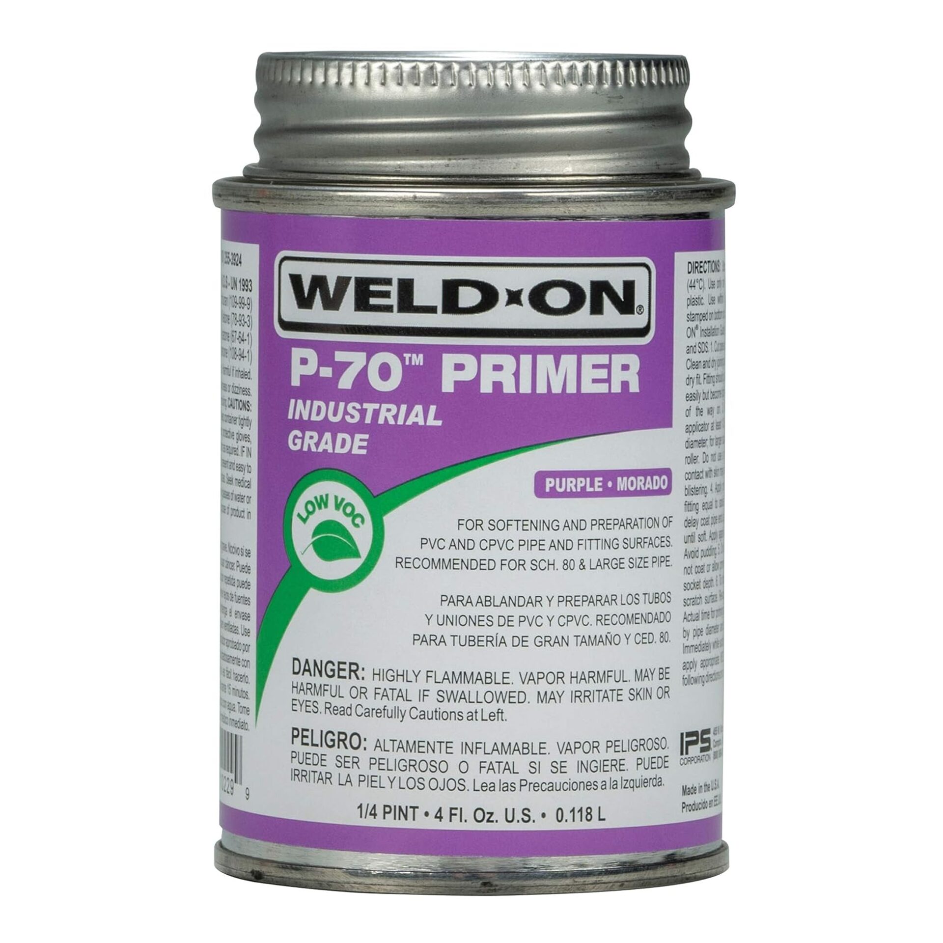 Weld-On P-70 Industrial Grade Primer Purple